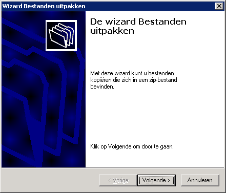 wizard bestanden uitp